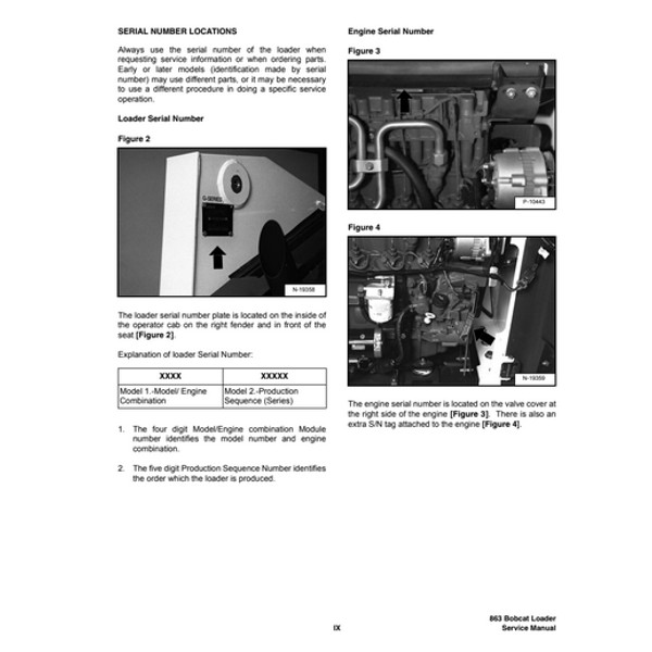 Bobcat 863 863H Skid Steer Service Repair PDF Instant Download Original Factory Service Repair Manual 1.png