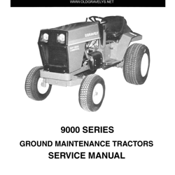 Gravely 9000 Tractor 1979 Service manual PDF