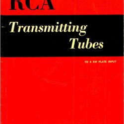 RCA TRANSMITTING TUBES TECHNICAL MANUAL TT-5 1962 PDF