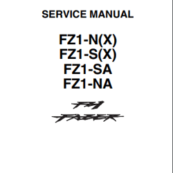 Yamaha 2008 Fazer FZ1-N Service Manual PDF