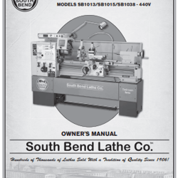 14 16 toolroom lathes instruction manual fits south bend 14 & 16 inch pdf