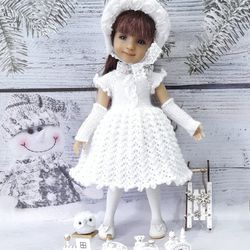Ruby Red Fashion Friends doll clothes-dress, hat, stockings, mitts