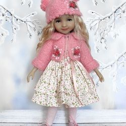 Ruby Red Fashion Friends doll clothes-dress, hat, jacket, stockings