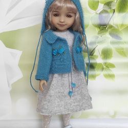 Ruby Red Fashion Friends doll clothes--dress, hat, jacket, stockings
