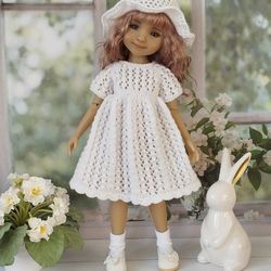 Ruby Red Fashion Friends doll clothes--HAT, DRESS, SOCKS
