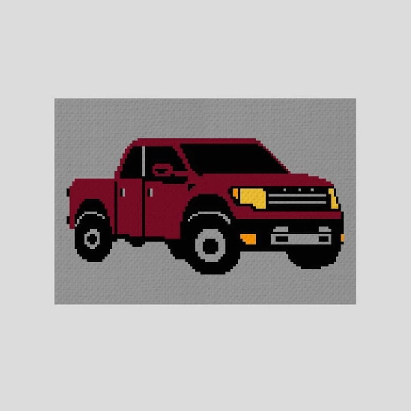 Ford Graphgan Crochet C2C Ford blanket pattern PDF Instant download | Inspire Uplift
