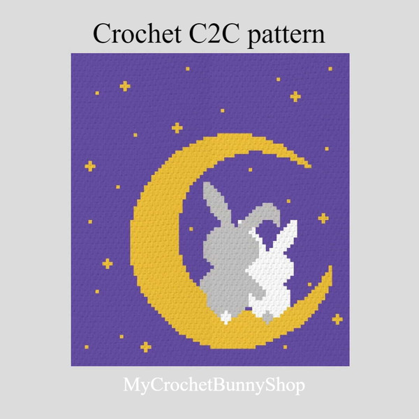 crochet-C2C-bunnies-moon-graphgan-blanket