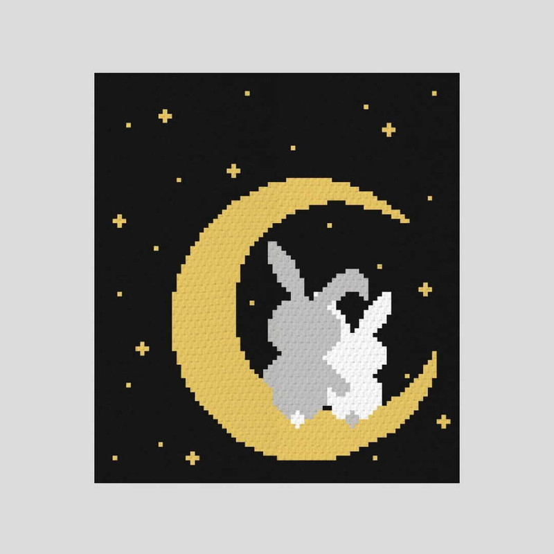 crochet-C2C-bunnies-moon-graphgan-blanket-2