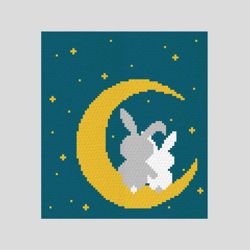 crochet-C2C-bunnies-moon-graphgan-blanket-3