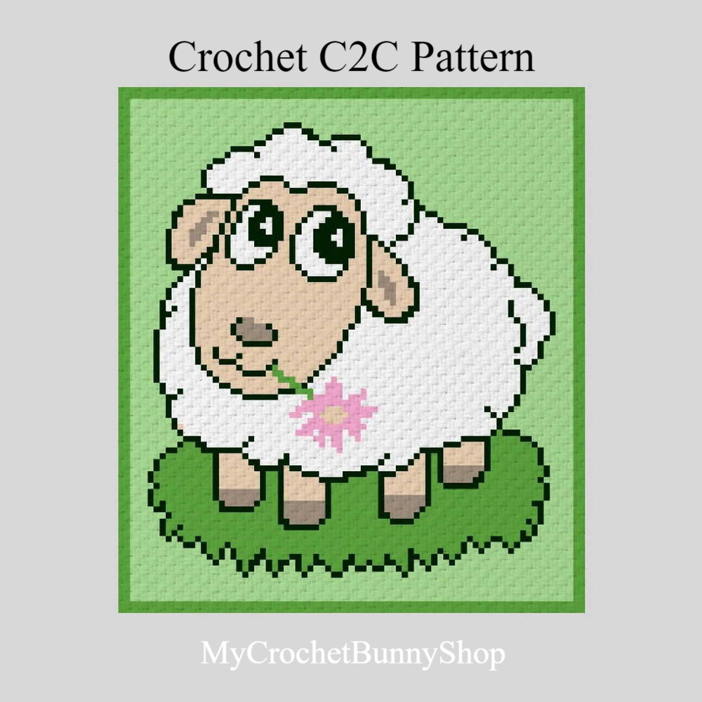 crochet-corner-to-corner-lamb-graphgan-blanket