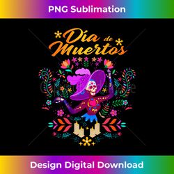 Day of the Dead Dia de Muertos Mexican Skull Mexico - Sophisticated PNG Sublimation File - Immerse in Creativity with Every Design