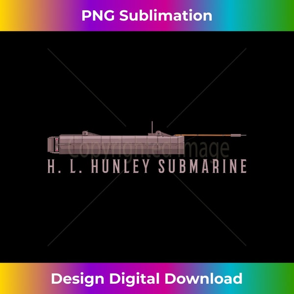 H L Hunley Submarine Diagram - Sublimation-Optimized PNG Fil - Inspire ...