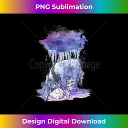 disney winnie the pooh eeyore watercolor rain cloud - bespoke sublimation digital file - spark your artistic genius