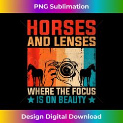 Horse Photography Horseback Riding Horses Hobby Photographer - Edgy Sublimation Digital File - Access the Spectrum of Sublimation Artistry