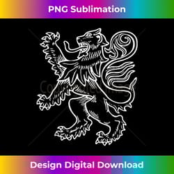 scotland rampant lion scottish flag - bohemian sublimation digital download - tailor-made for sublimation craftsmanship