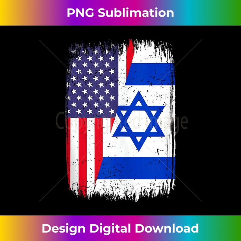 KM-20240125-11638_Israeli American Flag T - Pride Israel USA 1014.jpg