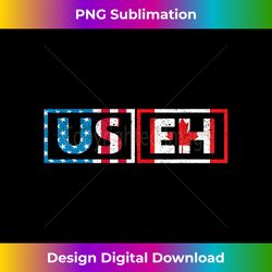 USA Pride US Flag Day USEH Canadian Canada Maple Leaf Lover - Edgy Sublimation Digital File - Access the Spectrum of Sublimation Artistry
