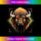 ZL-20240125-2577_Bison Geometric Artwork Animal Motif Bison 0202.jpg