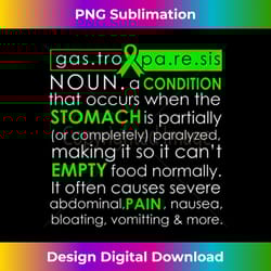 gastroparesis definition - digestive disease awareness - vibrant sublimation digital download - craft with boldness and assurance