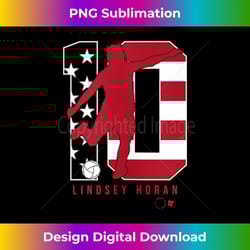 lindsey horan 10 uswnt players association - usa soccer - artisanal sublimation png file - immerse in creativity with every design