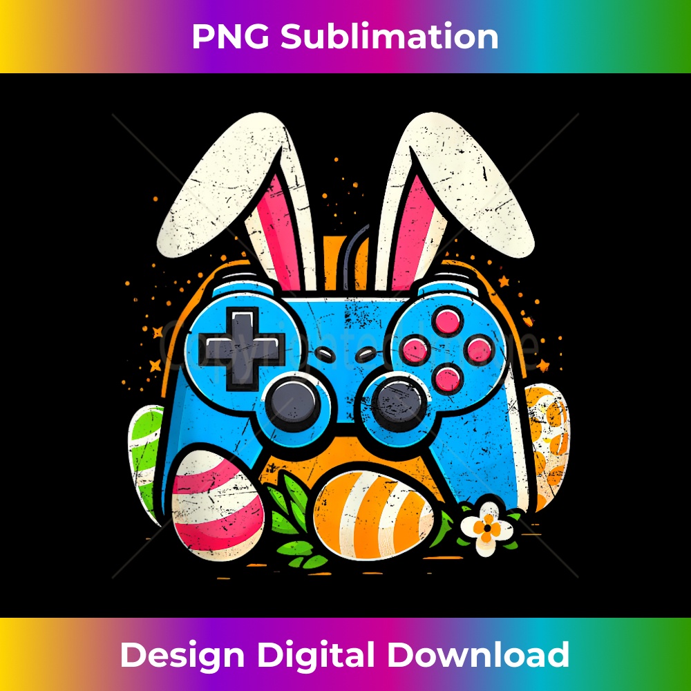 FA-20240128-15656_Vintage Video Game Controlle Easter Bunny Gamer Boys Men 2894.jpg
