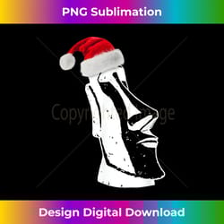 cool easter island heads moai statues funny christmas - deluxe png sublimation download - animate your creative concepts