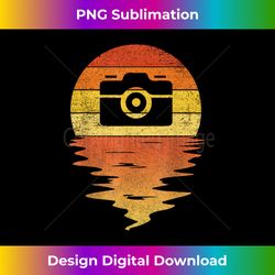 camera retro sunset 70s vintage camera photographer - Sublimation-Optimized PNG File - Reimagine Your Sublimation Pieces