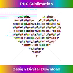 international flags earth day - futuristic png sublimation file - reimagine your sublimation pieces