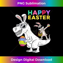 happy easter t rex dino dabbing rabbit dab boys girls - sublimation-optimized png file - immerse in creativity with every design