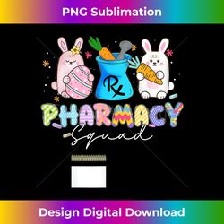 cute bunny pharmacist pharmacy squad happy easter day - eco-friendly sublimation png download - pioneer new aesthetic frontiers