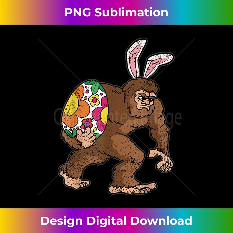 IC-20240128-2171_Bigfoot Egg Hunting Easter Funny Sasquatch Bunny Ears Spring 0307.jpg