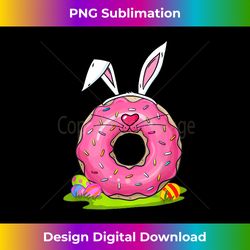 happy easter day 2021 donut bunny eggs for donut lovers - sublimation-optimized png file - challenge creative boundaries