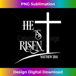 happy easter day he is risen jesus christian cross - deluxe png sublimation download - pioneer new aesthetic frontiers