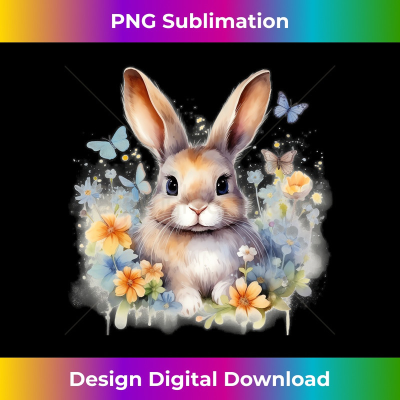 JS-20240128-2538_Bunny Floral Cute Rabbit Easter Flowers Butterfly Vintage 0468.jpg