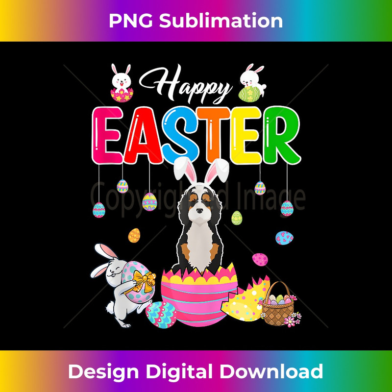 LU-20240128-4985_Happy Easter Bunny Bernedoodle Inside Chocolate Egg Basket  2093.jpg