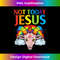 Funny Goat Not Today Jesus Satan Retro Rainbow God Christian 1207.jpg