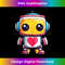 Robot Heart Valentine's Day Girls with Robo Design 2469.jpg