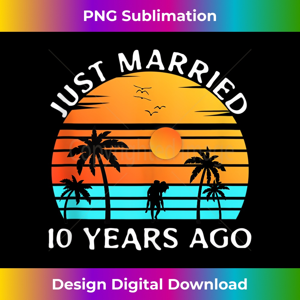 Beach wedding anniversary couple Just married 10 years ago 0122.jpg