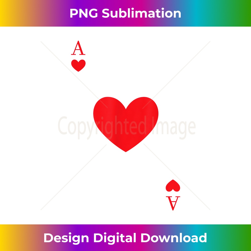 Ace Of Hearts Playing Cards Couple Family Group Costume 0108.jpg