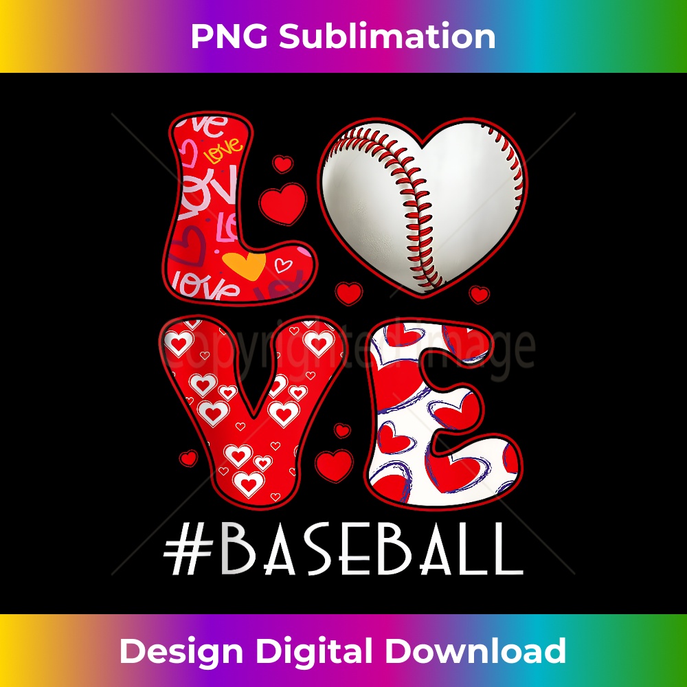 Love Baseball Ball In Heart Shape Red Plaid Valentines Day 1617.jpg