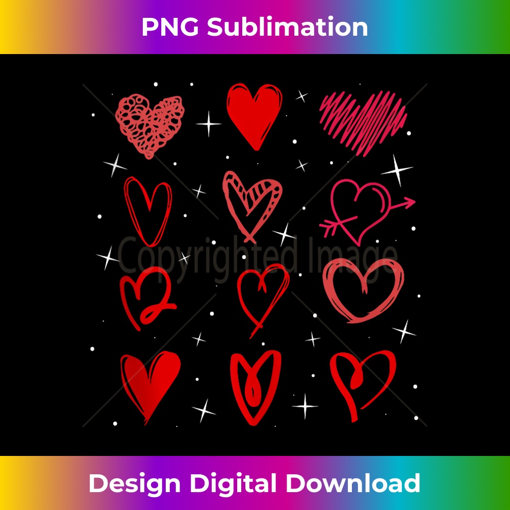 Hearts Pattern Valentines Day Cute Love V-Day Pajama  1277.jpg