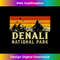 Vintage Retro Mountain Graphics Denali National Park 1020.jpg