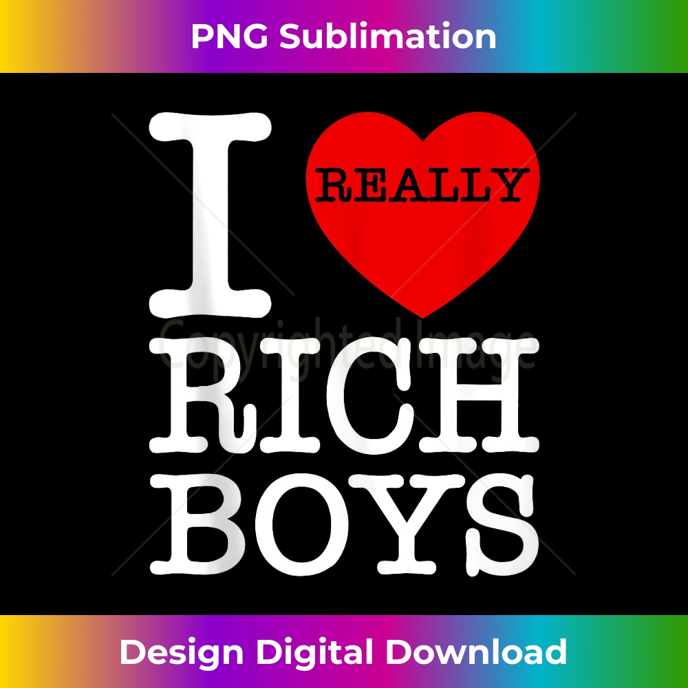 I Heart Love My Rich Boys Funny Valentines Couple Day BF GF 1332.jpg