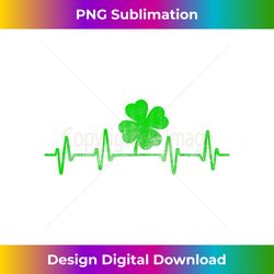 st patricks day heartbeat shamrock saint paddy's boys - chic sublimation digital download - reimagine your sublimation p