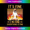 It's Fine- I'm Fine Everything is Fine-Bulldog namaste Funny 1093.jpg