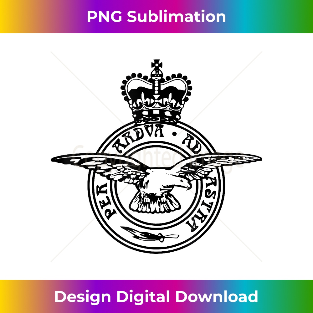 Royal Air Force badge per ardua ad astra 1928.jpg