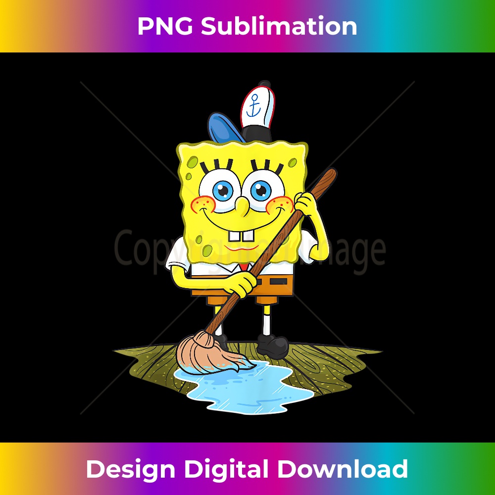 Mademark x SpongeBob SquarePants - SpongeBob Mopping The Floor  0095.jpg