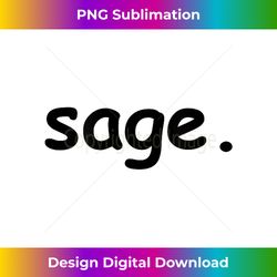 sage - edgy sublimation digital file - elevate your style with intricate details