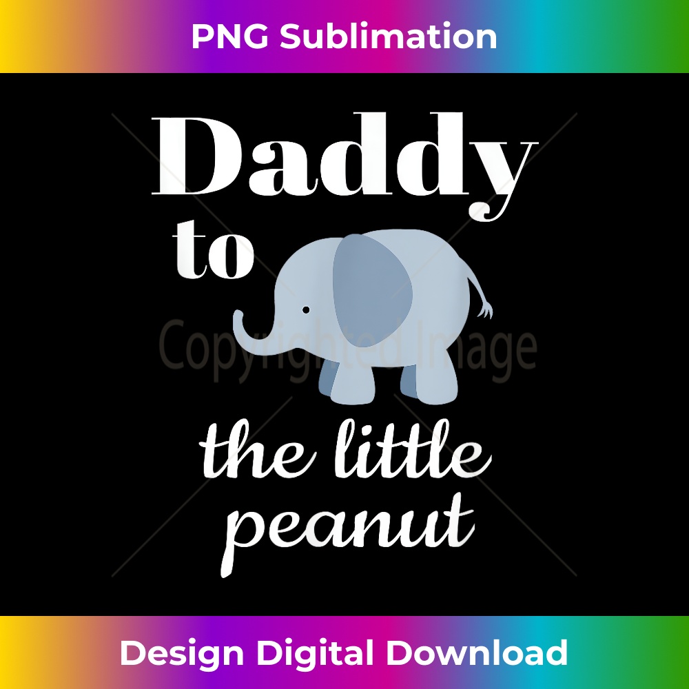 Matching Baby Shower Couples Elephant Daddy Peanut 1548.jpg