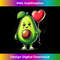Avocado Heart Balloon Valentine's Day Cute Vegetable  0164.jpg